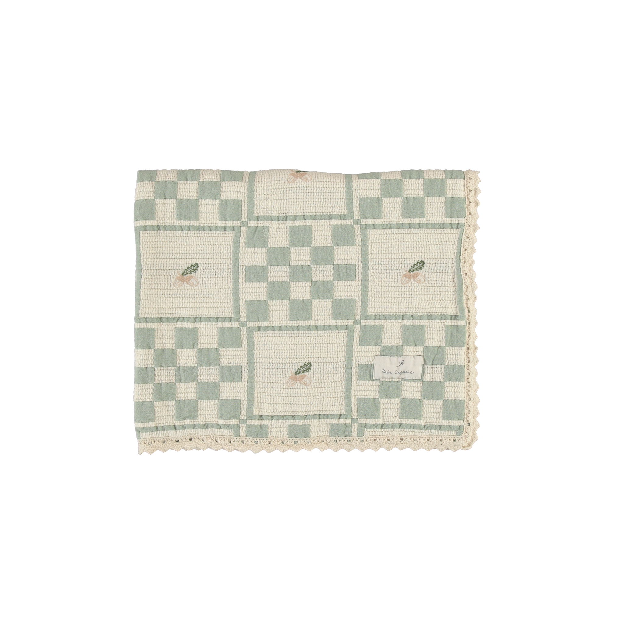Bebe Organic - Acorn Patchwork Blanket – Hello Little Crew