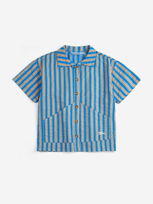 Bobo Choses - New Hairline Stripe Woven Shirt (Kid)