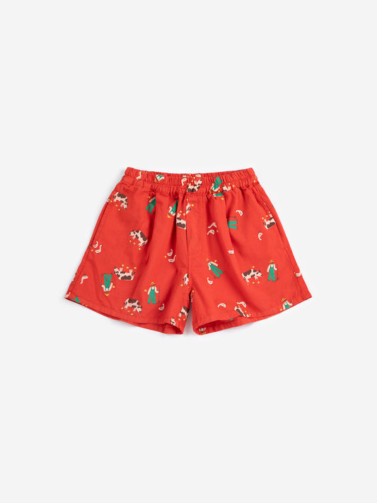Bobo Choses - Farm Adventure Woven Shorts (Kid)