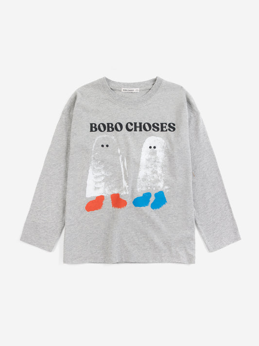 Bobo Choses - Booty Ghost Grey T-shirt (Kid)