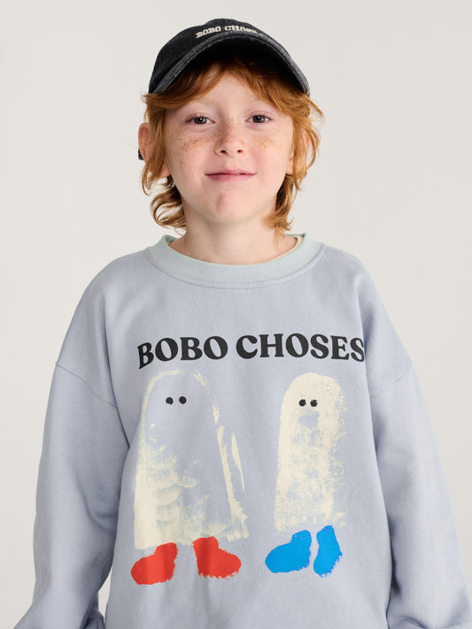 Bobo Choses - Booty Ghost Grey T-shirt (Kid)