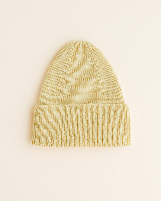 Hvid - Fonzie Beanie (Adult - Light Yellow)