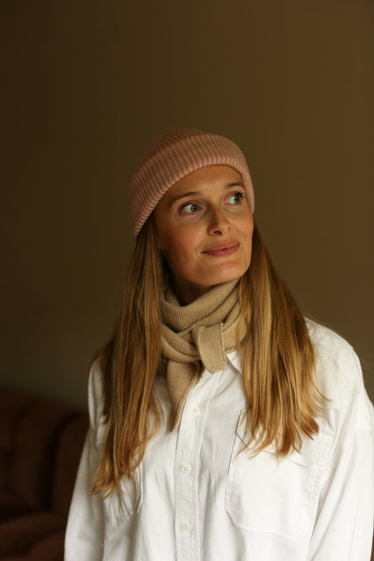 Hvid - Fonzie Beanie (Adult - Powder)