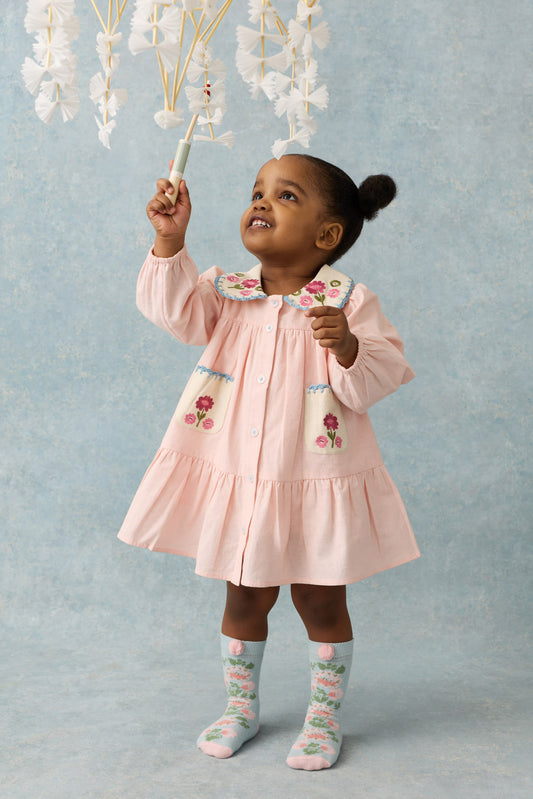 Louise Misha - Dress Ysee (Blush || Baby)