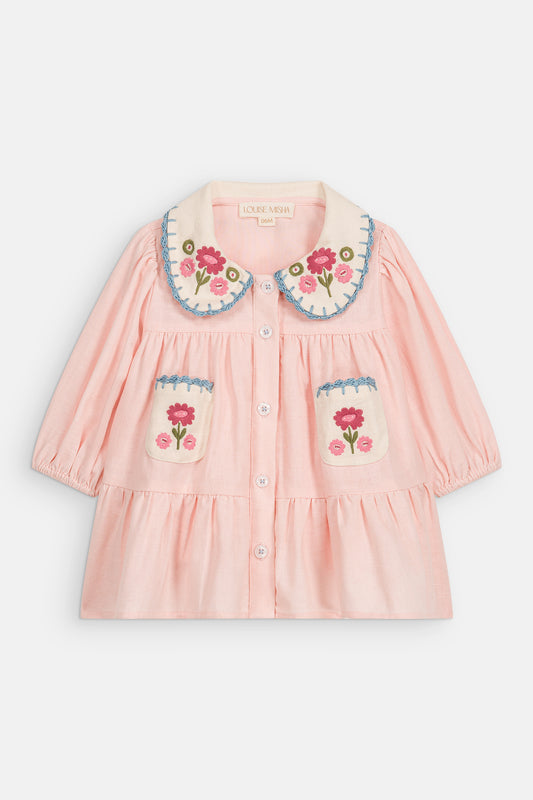 Louise Misha - Dress Ysee (Blush || Baby)