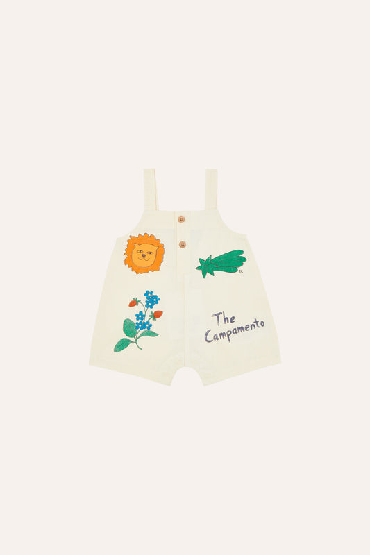 The Campamento - Drawings Ecru Dungaree (Baby)