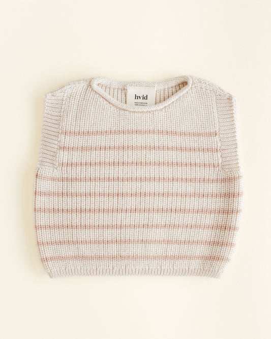 Hvid - Harvey Vest (Cream/Apricot - Baby)