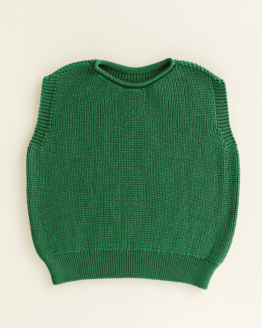 Hvid - Harvey Vest (Grass - Kid)