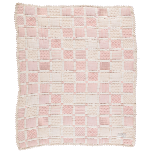 Bebe Organic - Mai Blanket (Mauve Patchwork)