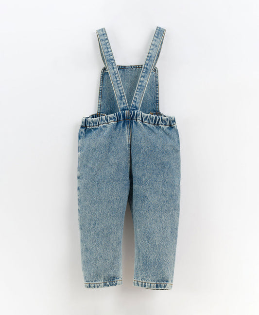 PlayUp - Denim Dungarees (Kid) - Last 4Y