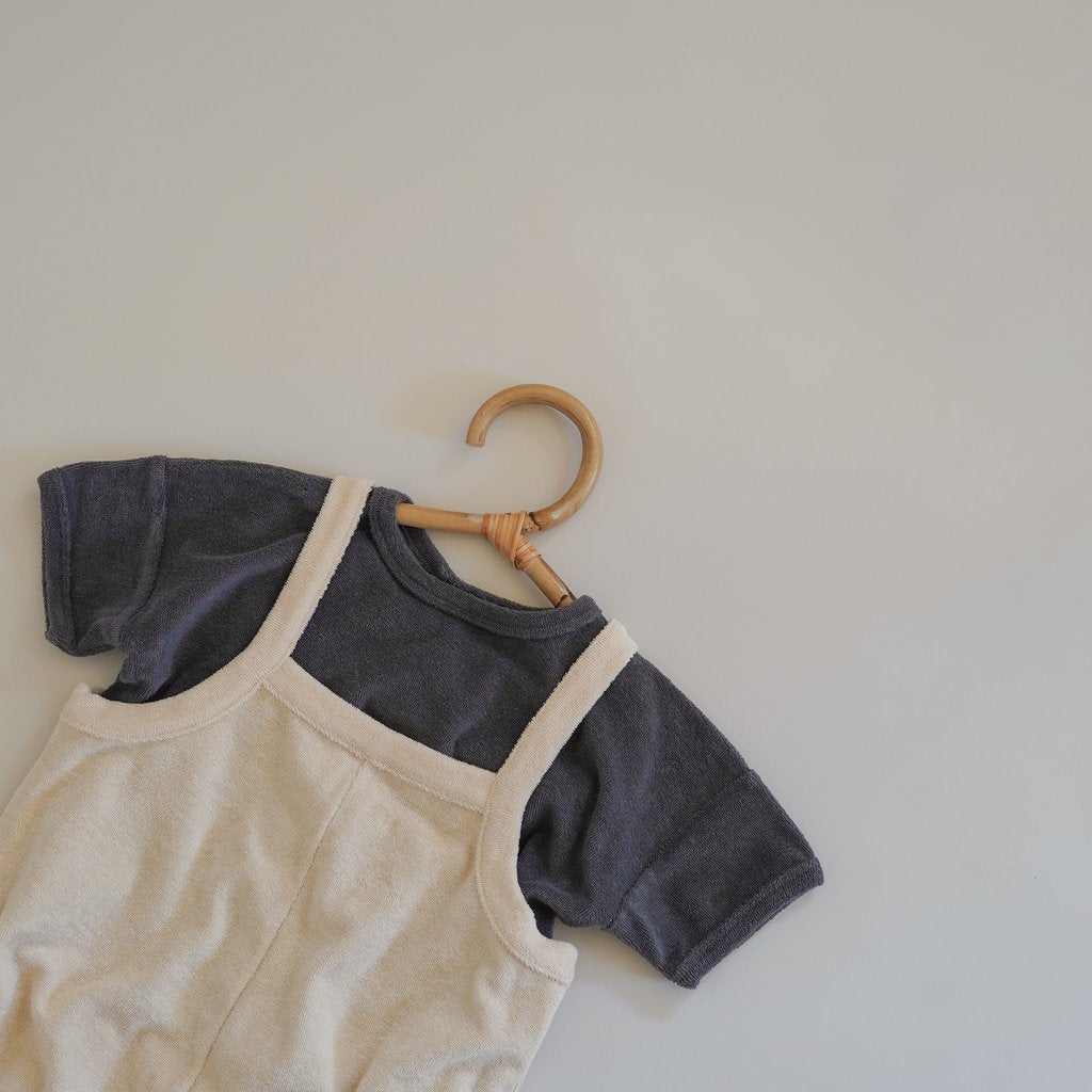 organic zoo Pebble dungarees 2-3y - 通販 - pinehotel.info