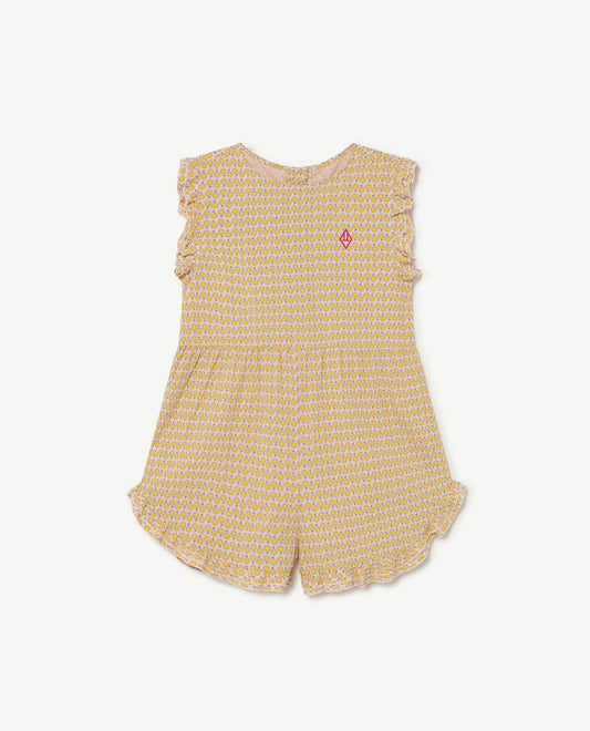 T.A.O. - Squirrel Kids Jumpsuit (Pink Flowers)