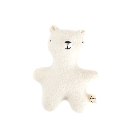 Teddy bear cheap blanc