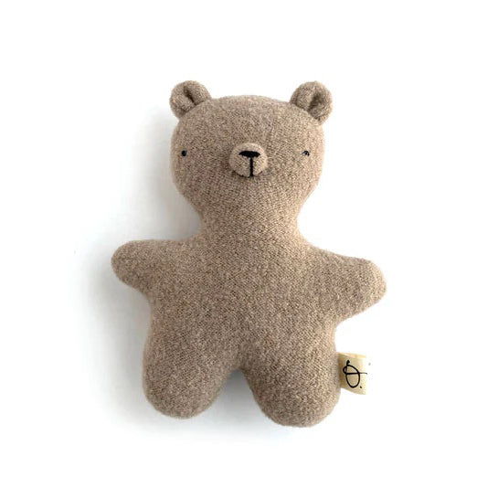 Ouistitine - Wool Teddy Bear (Taupe)