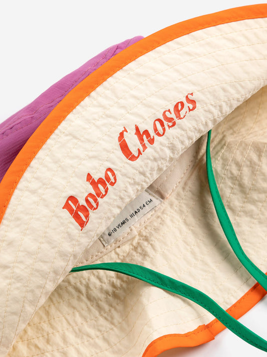 Bobo Choses - Purple Bucket Hat (Kid)