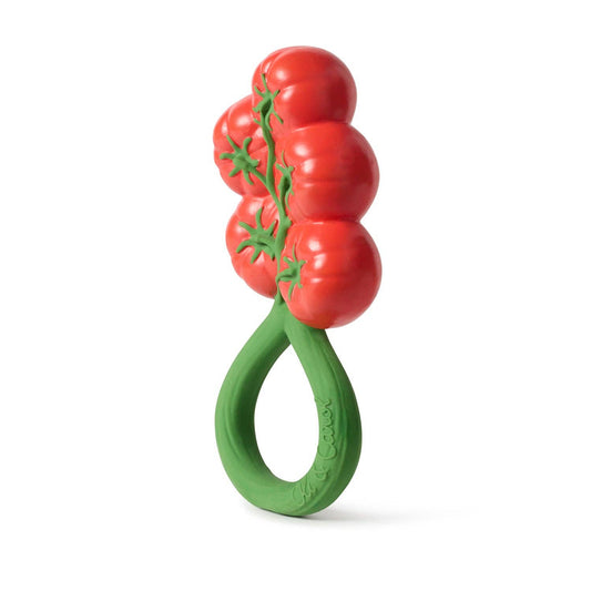 Oli & Carol - Tomato Rattle Toy