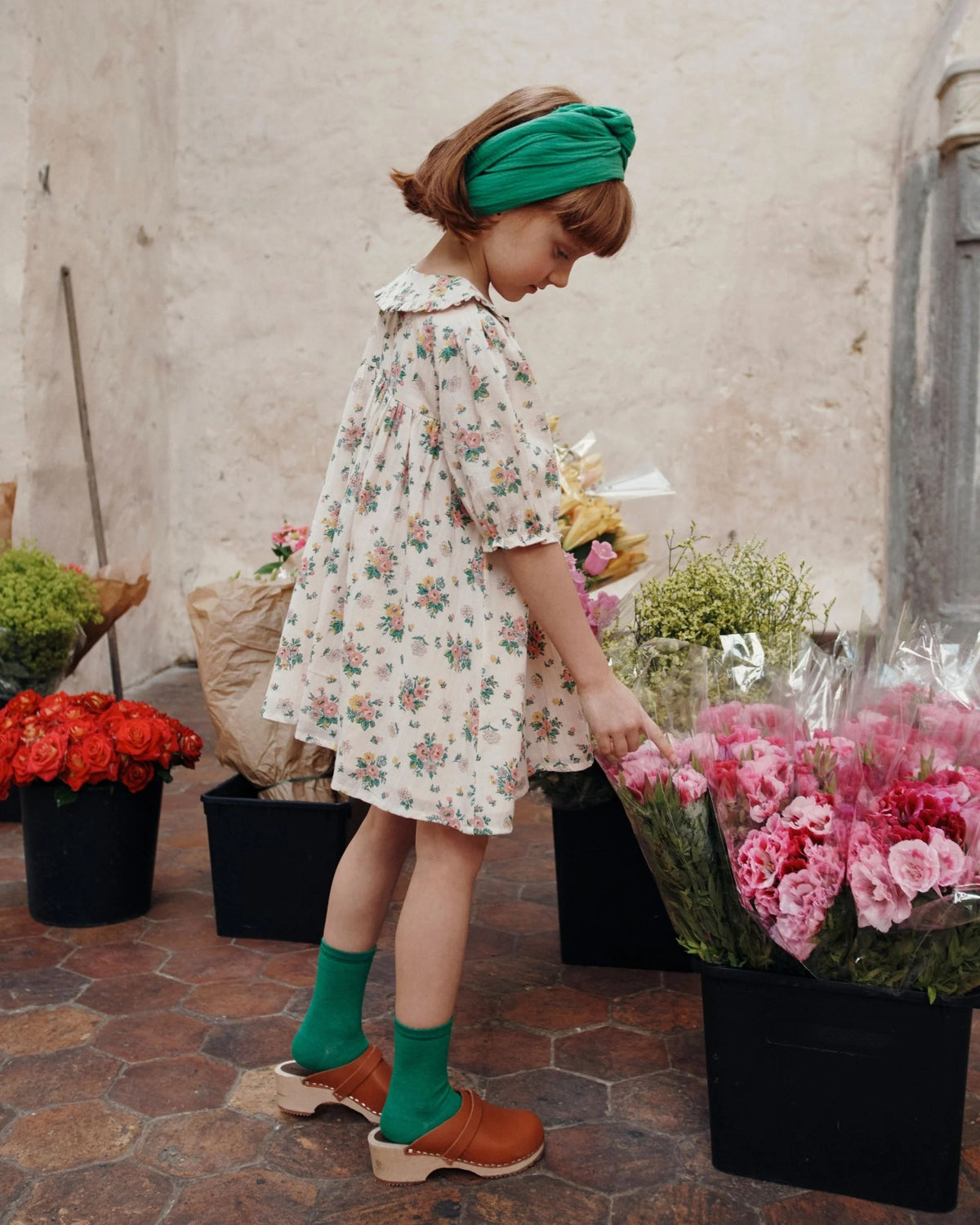 Emile et Ida Pink Spring Dress 4 Emile et Ida Pink Spring Dress 4