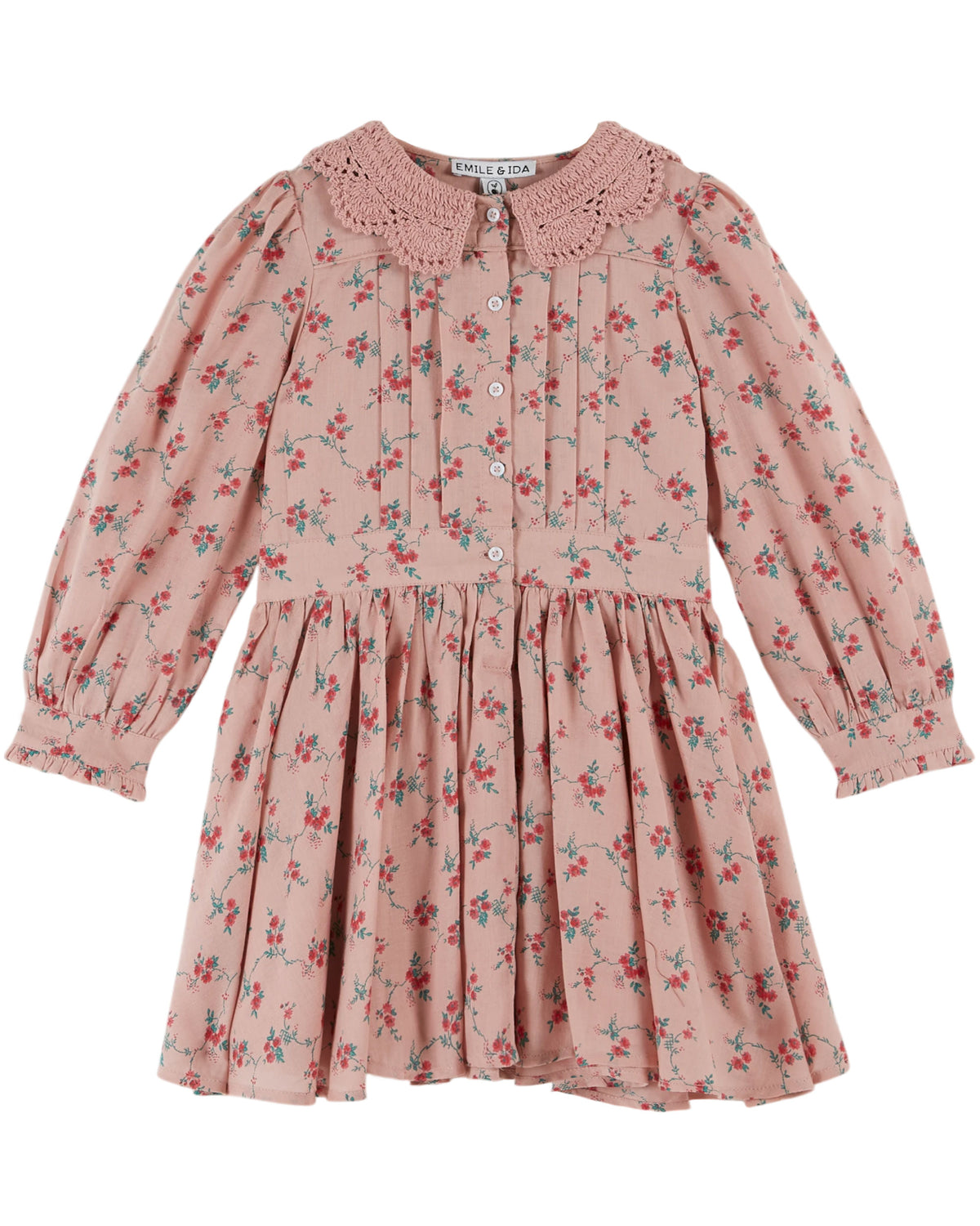 emile et ida crochet collar dress Emile et Ida Crochet Collar Dress