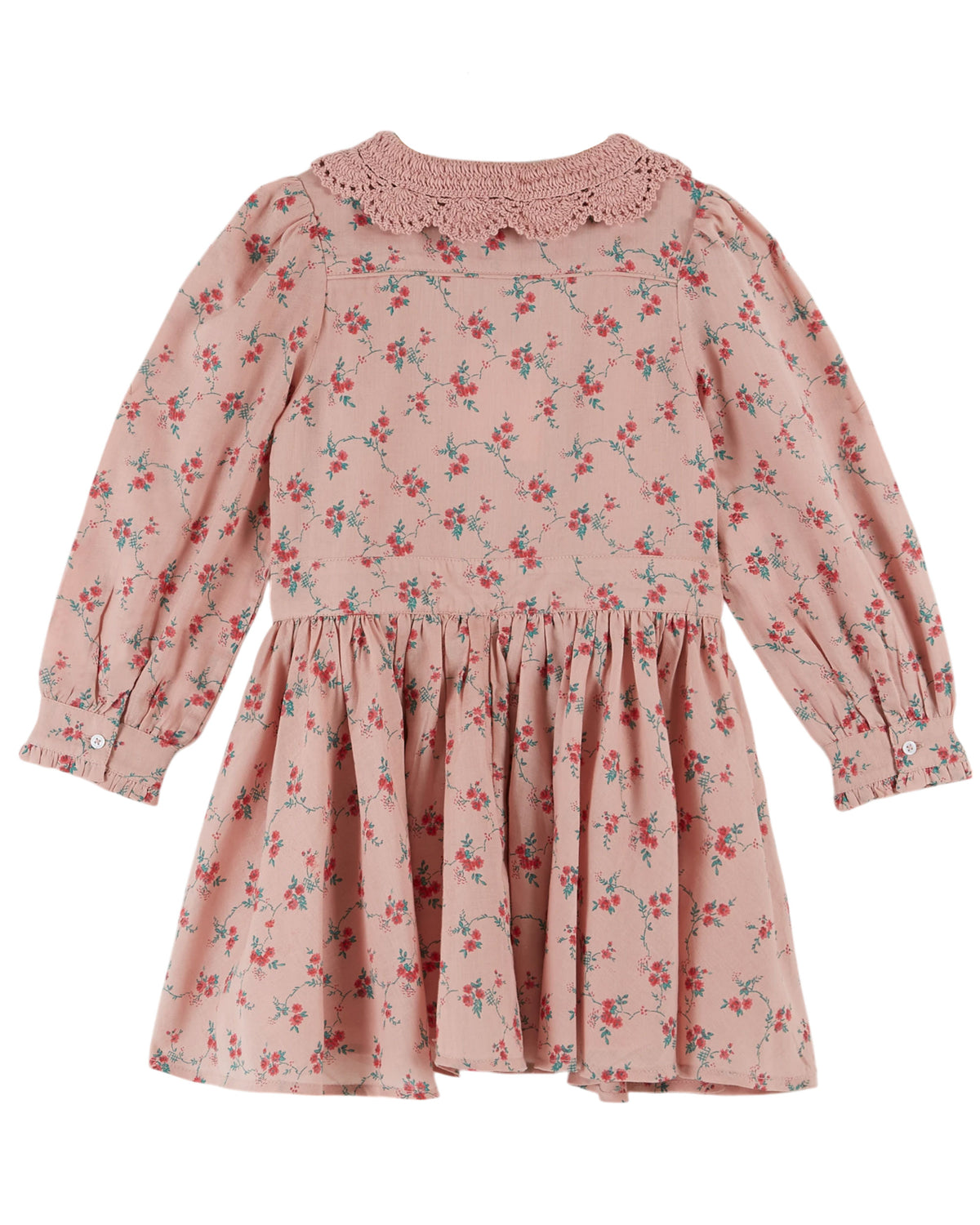 Emile Et Ida Aster Crochet Collar Dress 4 / Aster