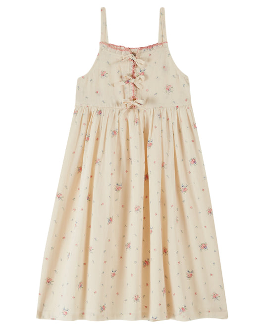 Emile et Ida - Long Floral Knotted Dress