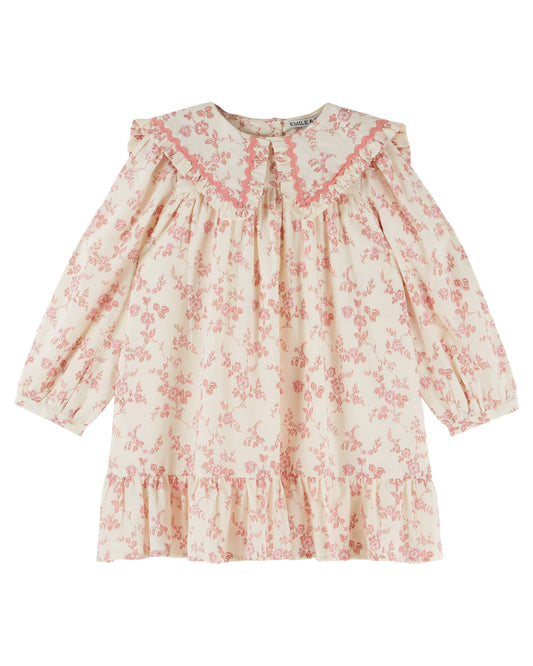 Emile et Ida -  Grand Collar Dress (Rosalie)