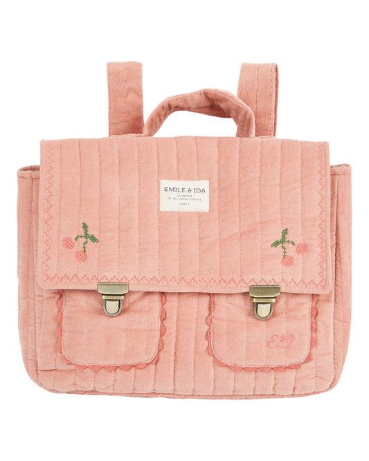 Emile et Ida - Sakura Quilted Schoolbag