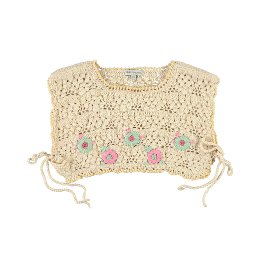 Bebe Organic - Anais Crochet Vest