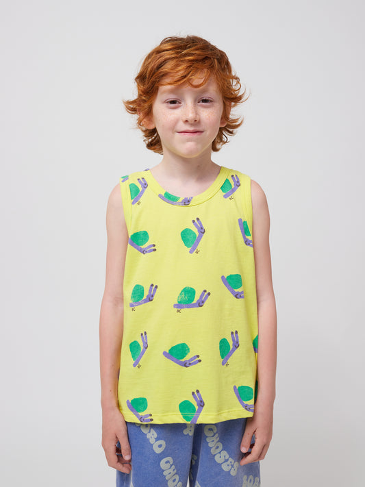 Bobo Choses - Funny Snail All Over Tank Top (Kid)