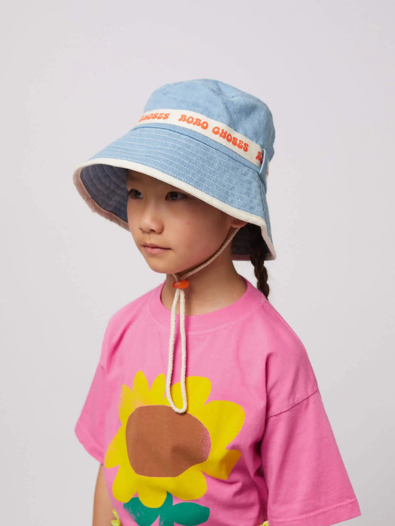 Bobo Choses - Light Denim Bucket Hat (Kid)