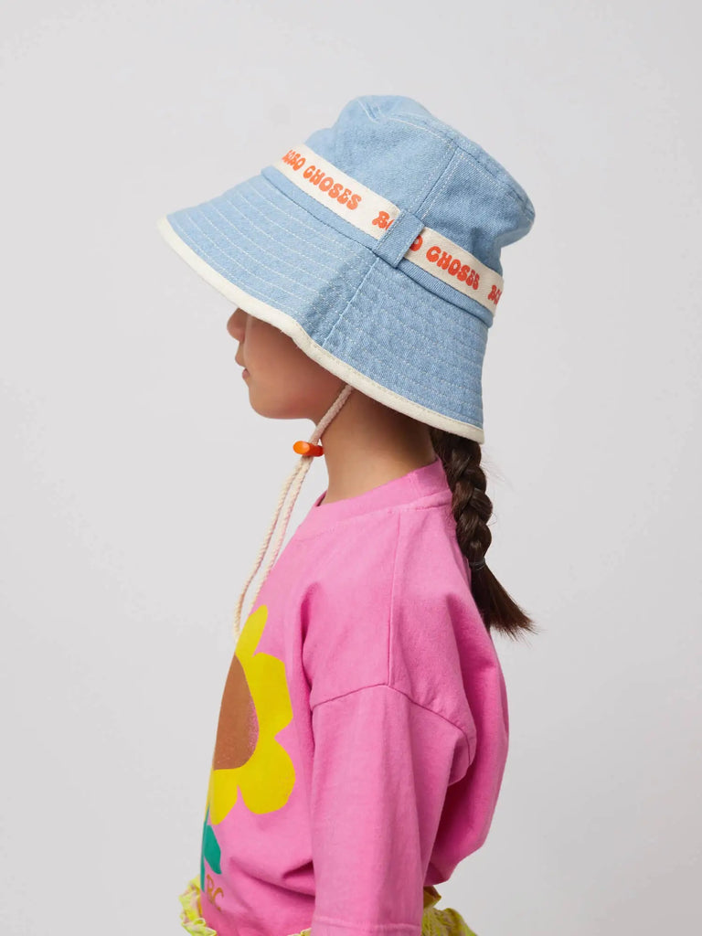 Bobo Choses - Light Denim Bucket Hat (Kid)