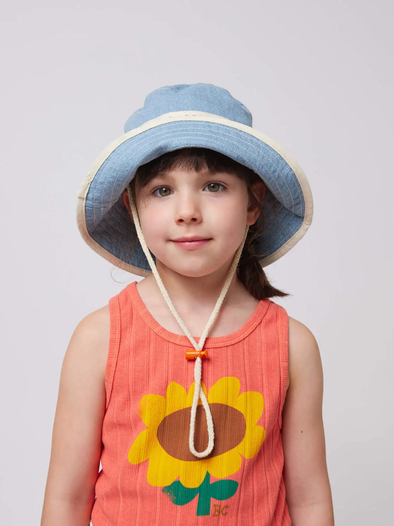 Bobo Choses - Light Denim Bucket Hat (Kid)