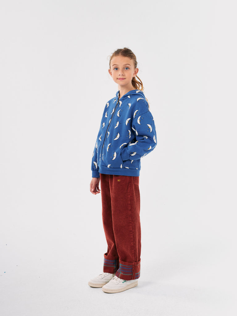 Bobo Choses - Beneath The Moon All-Over Zippered Hoodie (Kid)