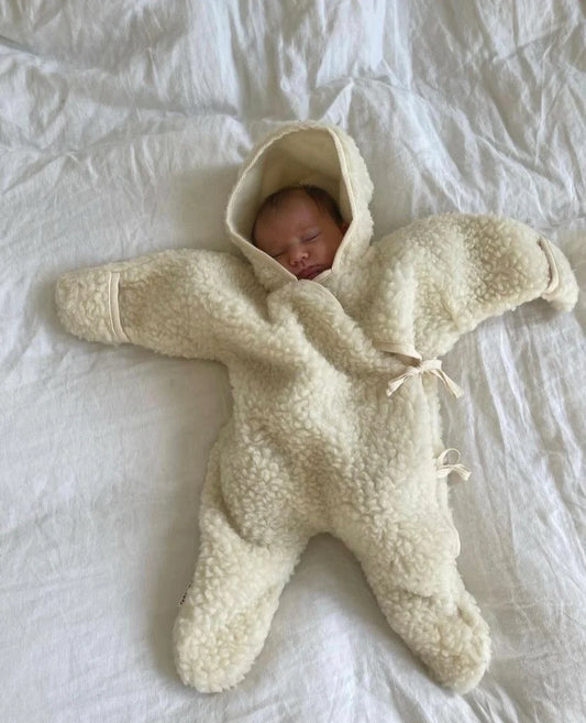 Binibamba - Milk Merino SnuggleSuit (Baby)