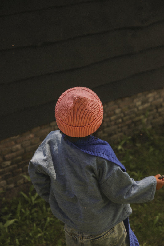 Hvid - Fonzie Beanie (Bubblegum)