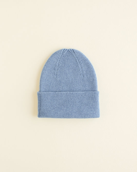 Hvid - Fonzie Beanie (NB Light Blue)