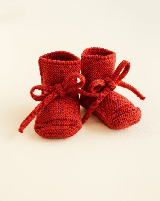 Hvid - Booties (Red)