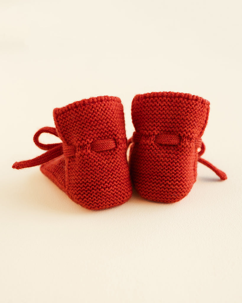 Hvid - Booties (Red)