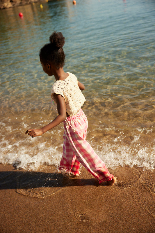 Bebe Organic - Anais Crochet Vest