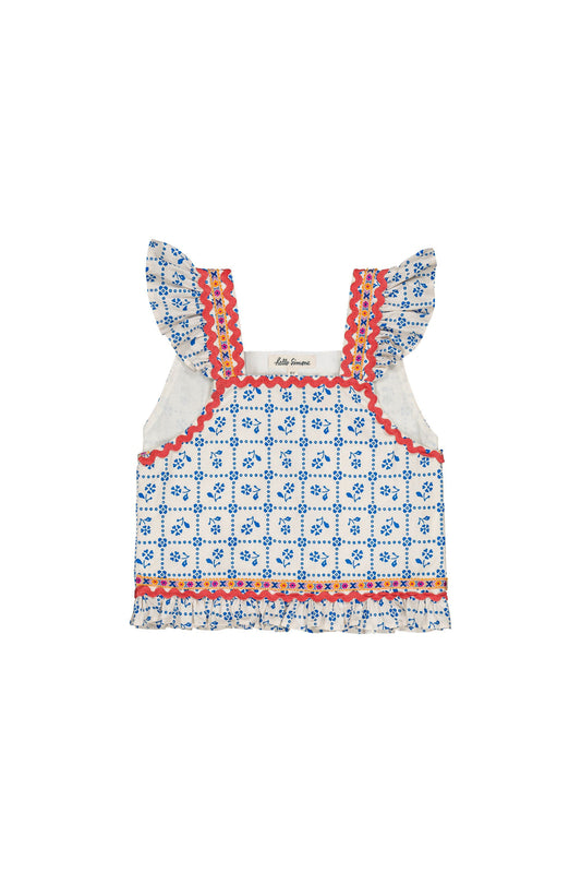 Hello Simone - Iria Fayence Blouse