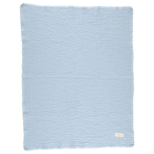 Bebe Organic - Lumi Blanket (Chenille Atlantic)