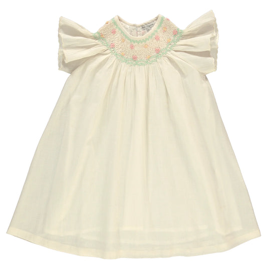 Bebe Organic - Luna Smocked Butterfly Dress