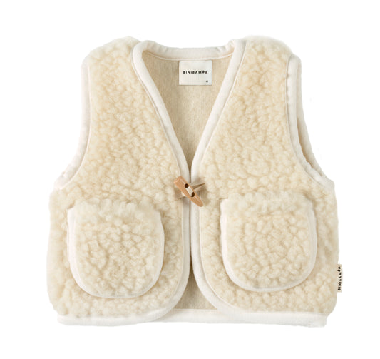 Binibamba - Milk Merino SnuggleVest (Baby)