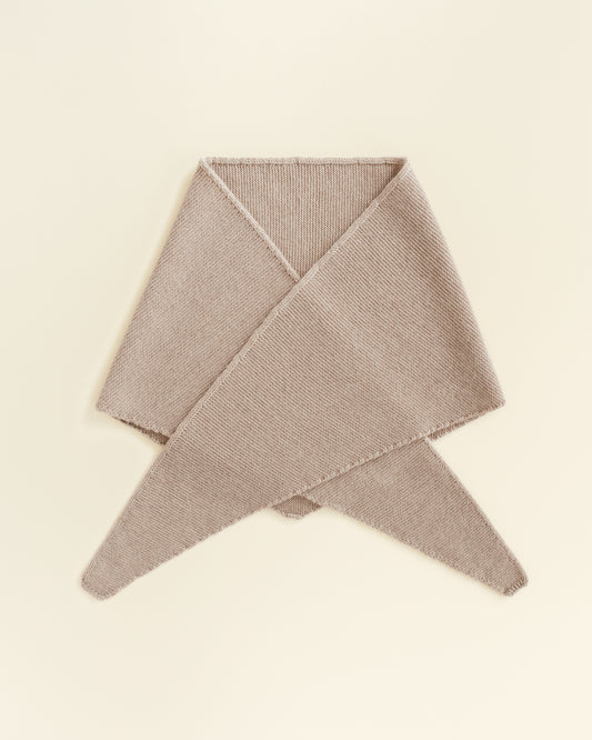 Hvid - Scarf Josephina (Sand)