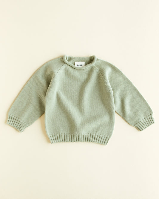 Hvid - Georgette Sweater (Mint)