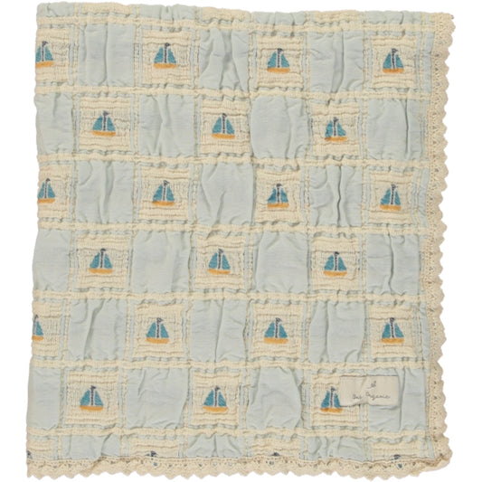 Bebe Organic - Sailor Blanket (Light Blue)