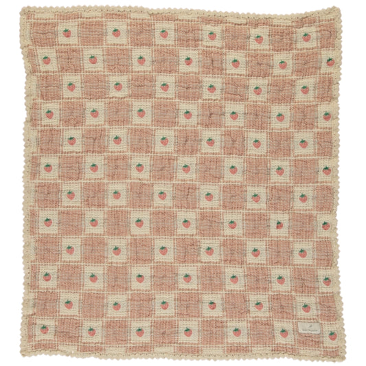 Bebe Organic - Strawberry Waffle Blanket