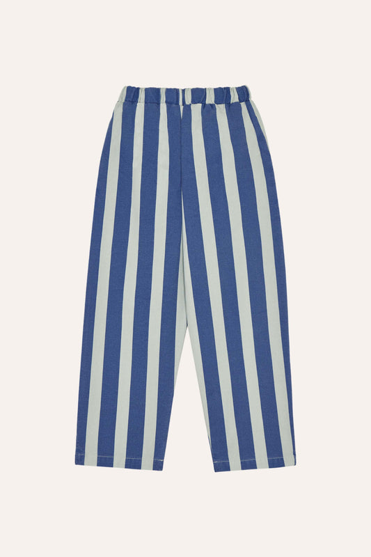 The Campamento - Blue Stripes Washed Trousers