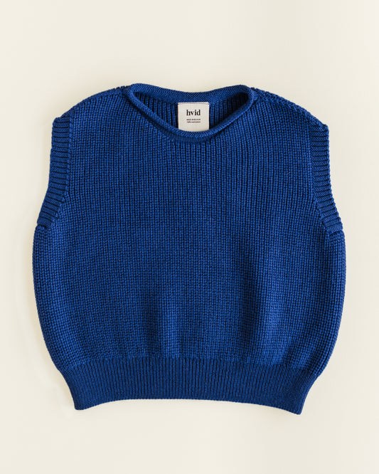 Hvid - Harvey Vest (Cobalt Blue - Kid)