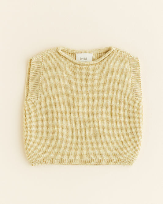 Hvid - Harvey Vest (Light Yellow - Baby/Kid)
