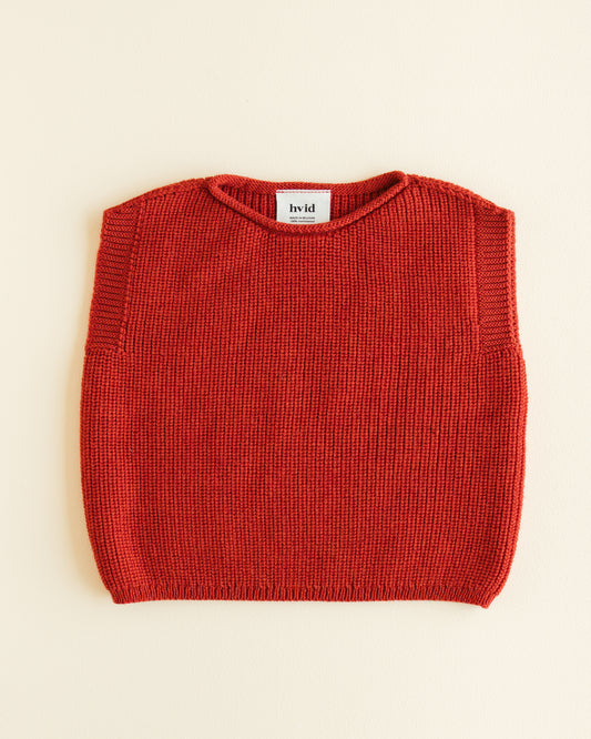 Hvid - Harvey Vest (Red - Baby/Kid)